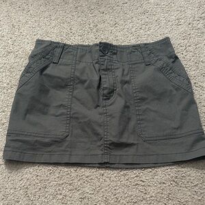 Wild Fable Charcoal Mini Skirt